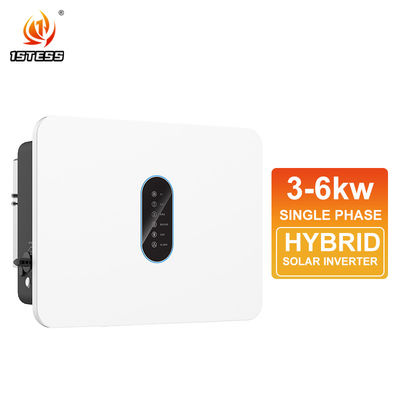 Single Phase 360V Hybrid Solar Inverter 3kw 3.6kw 4.6kw 5kw 6kw IP66 Pure Sine Wave On/off Grid Solar Inverter with Mppt