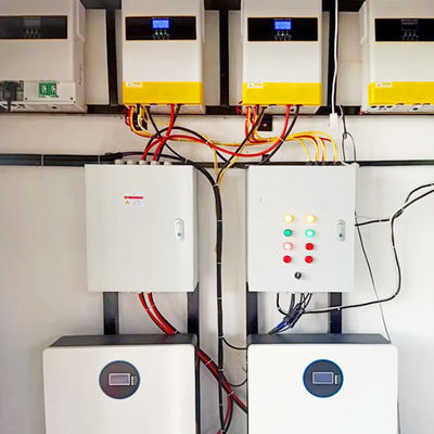 MPPT Pure Sine Wave 6.2kw 48V Hybrid Solar Inverter 6.2KVA 6200W Off Grid Single Phase for Residential Use