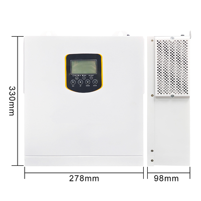 2.5KW 24V Single Phase Hybrid Solar Inverter Pure Sine Wave MPPT With Lithium Support